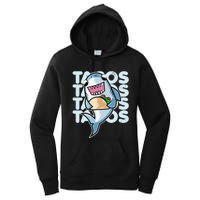 Shark Taco Kawaii Neko Anime Mexican food  Women's Pullover Hoodie