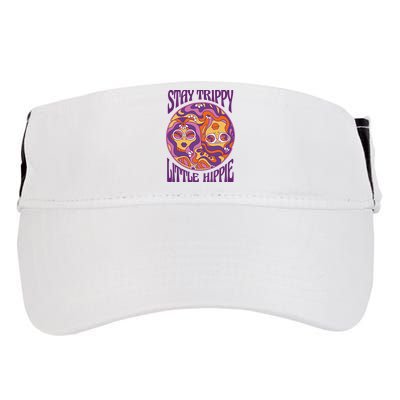 Stay Trippy Little Hippie Retro 60s Adult Drive Performance Visor
