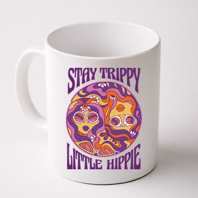 Stay Trippy Little Hippie Retro 60s Mug