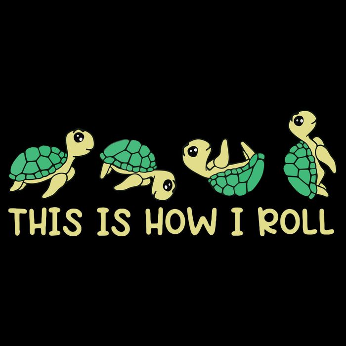Sea Turtle Lover This Is How I Roll Turtle Mousepad