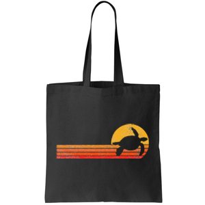 Sea Turtle Lover Funny Sea Turtle Retro Tote Bag