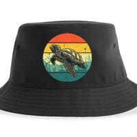 Sea Turtle Lover Stylish Tortoise Design for Ocean Enthusiasts Sustainable Bucket Hat