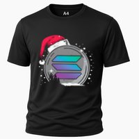 Solana Token Legends This Christmas Diamond Hands Unite Cooling Performance Crew T-Shirt