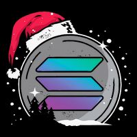 Solana Token Legends This Christmas Diamond Hands Unite Cooling Performance Crew T-Shirt