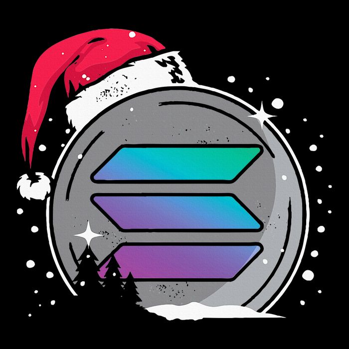 Solana Token Legends This Christmas Diamond Hands Unite Cooling Performance Crew T-Shirt