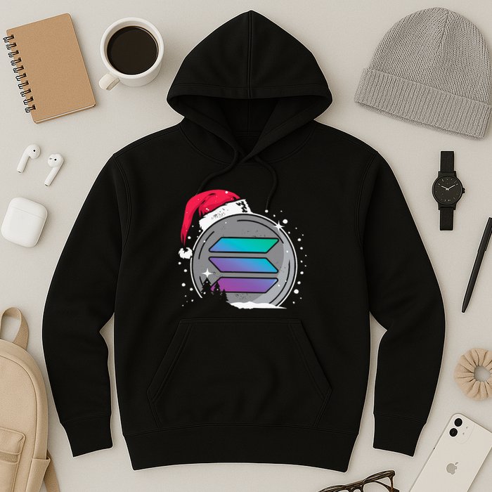 Solana Token Legends This Christmas Diamond Hands Unite Hoodie