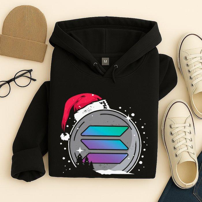 Solana Token Legends This Christmas Diamond Hands Unite Hoodie