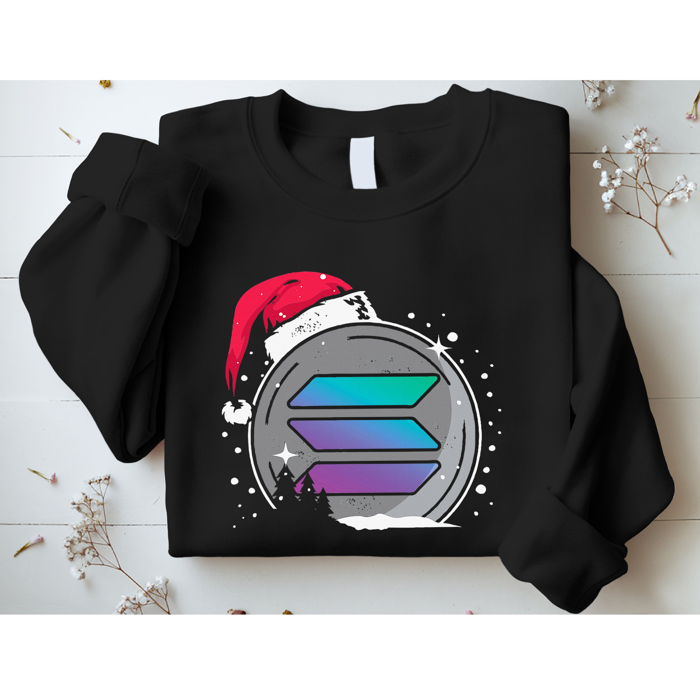 Solana Token Legends This Christmas Diamond Hands Unite Sweatshirt