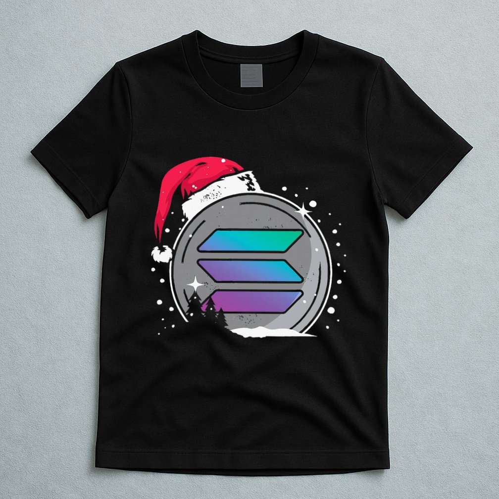 Solana Token Legends This Christmas Diamond Hands Unite T-Shirt
