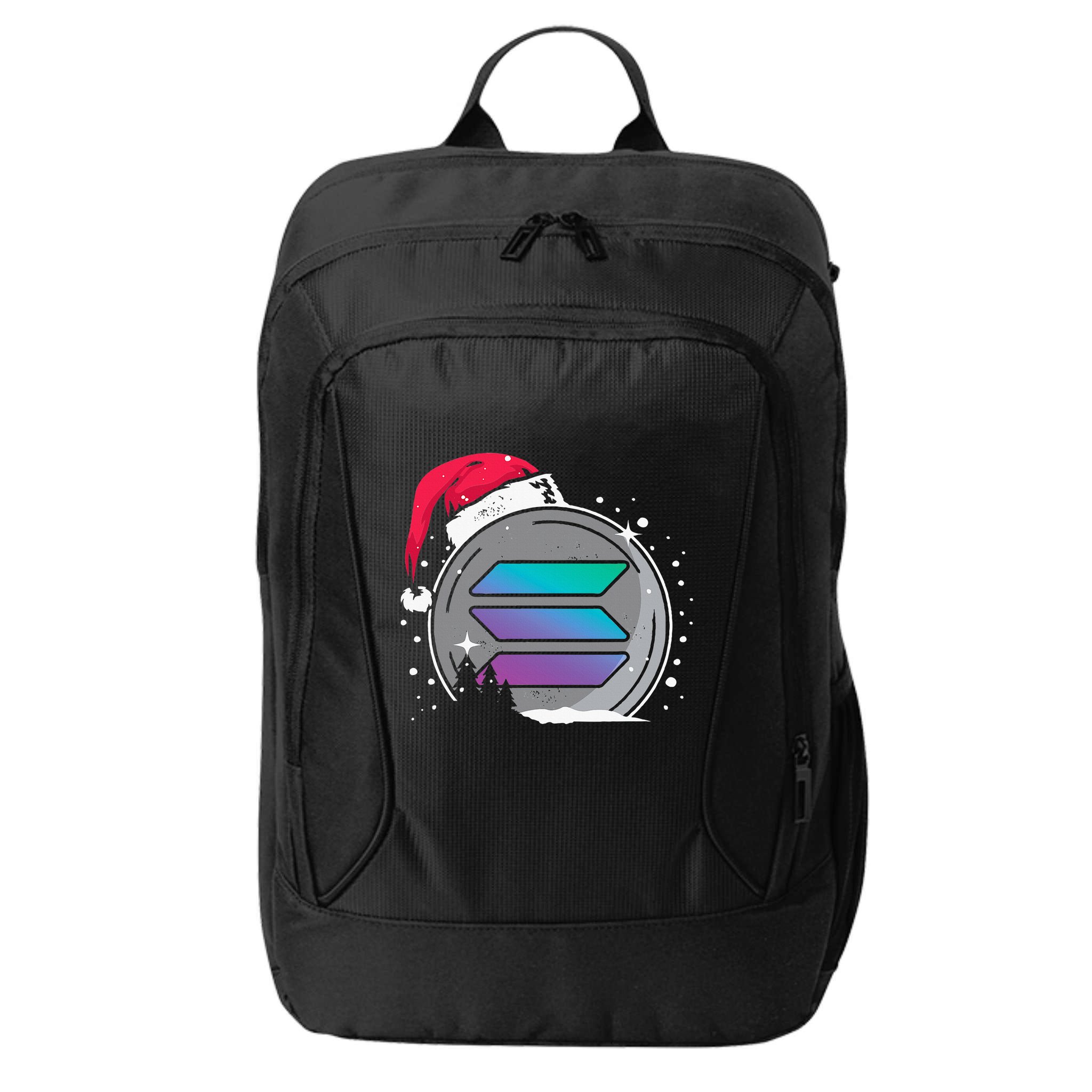 Solana Token Legends This Christmas Diamond Hands Unite City Backpack