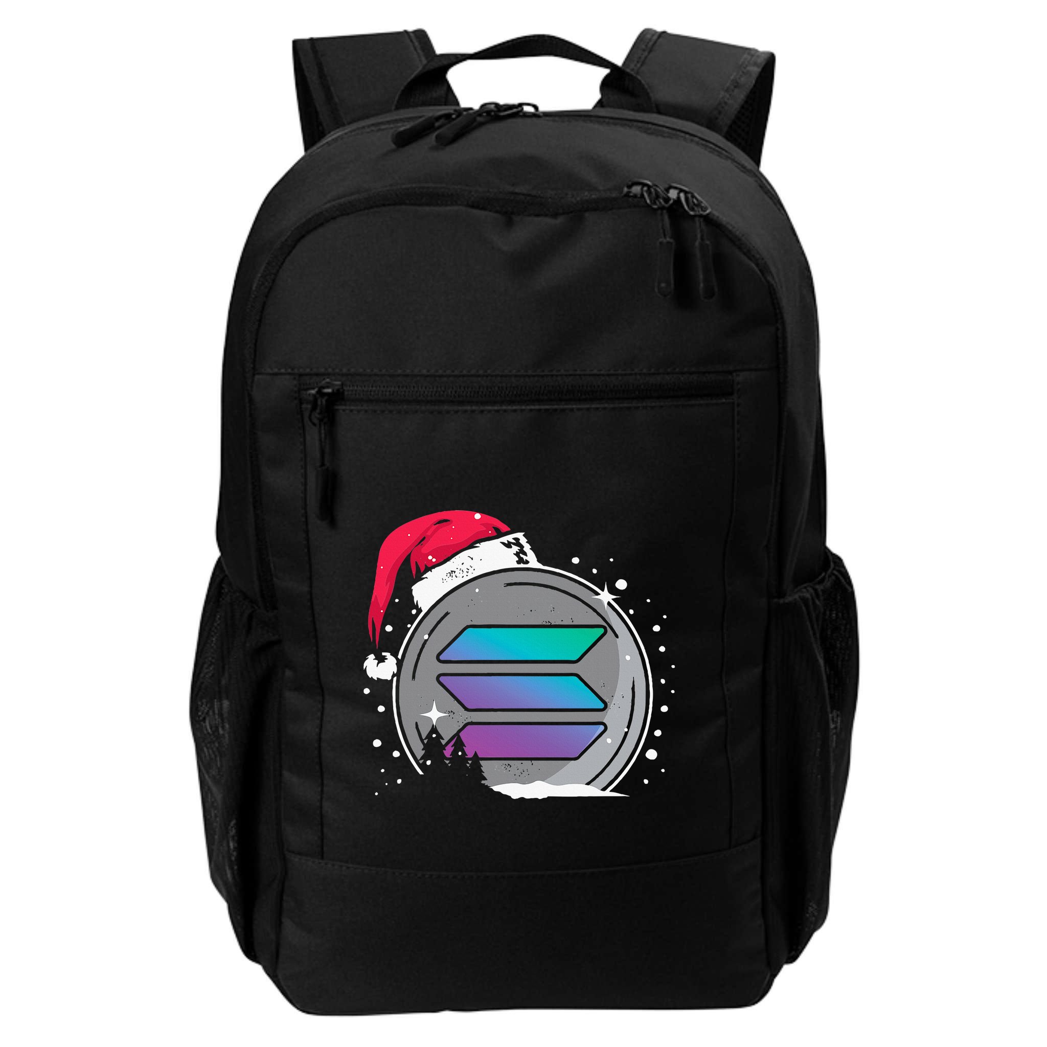 Solana Token Legends This Christmas Diamond Hands Unite Backpack