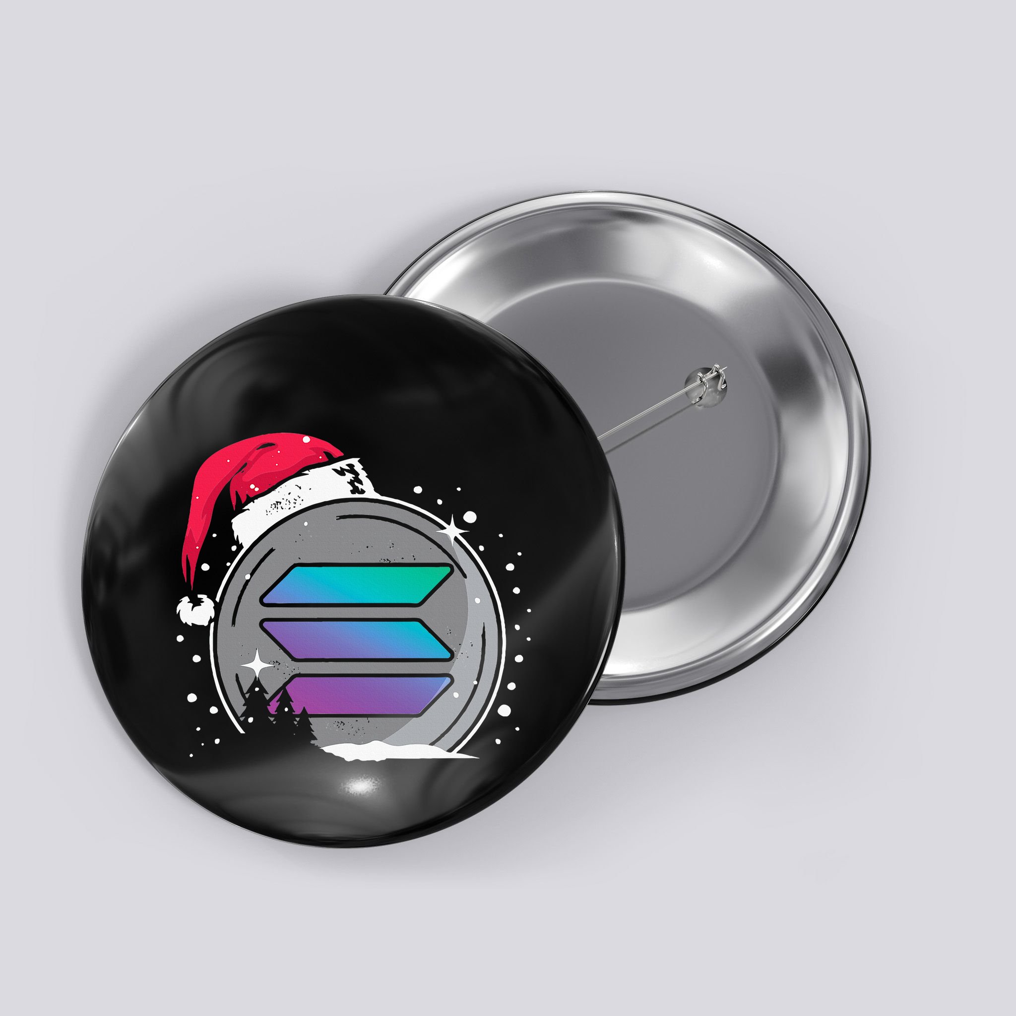 Solana Token Legends This Christmas Diamond Hands Unite Button