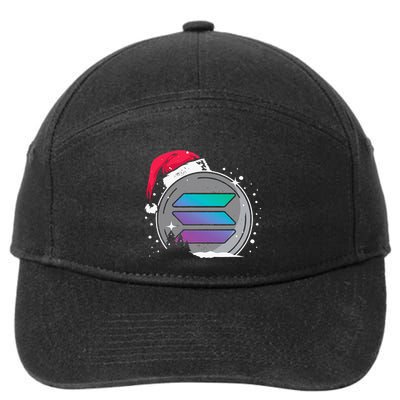 Solana Token Legends This Christmas Diamond Hands Unite 7-Panel Snapback Hat