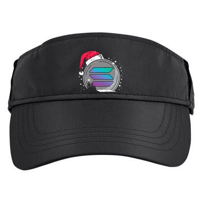Solana Token Legends This Christmas Diamond Hands Unite Adult Drive Performance Visor