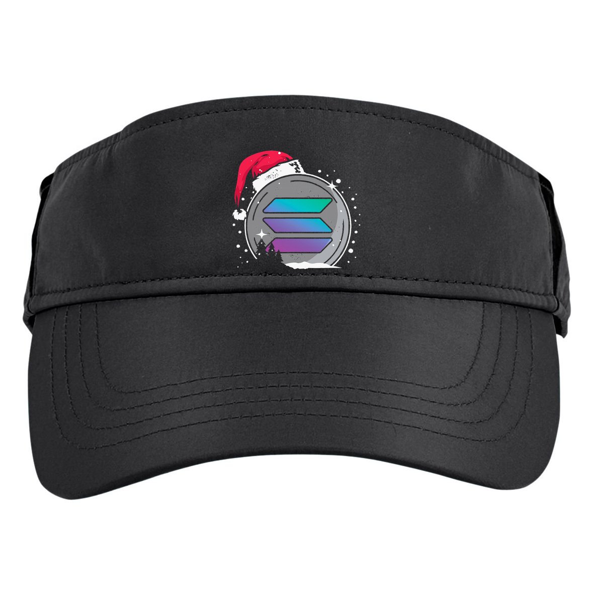 Solana Token Legends This Christmas Diamond Hands Unite Adult Drive Performance Visor