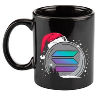 Solana Token Legends This Christmas Diamond Hands Unite 11oz C Handle Ceramic Mug