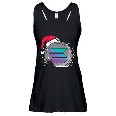 Solana Token Legends This Christmas Diamond Hands Unite Ladies Essential Flowy Tank