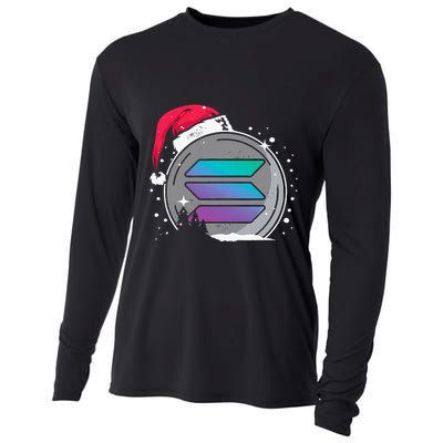 Solana Token Legends This Christmas Diamond Hands Unite Cooling Performance Long Sleeve Crew