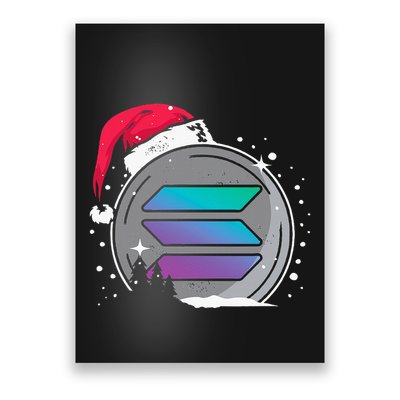 Solana Token Legends This Christmas Diamond Hands Unite Poster