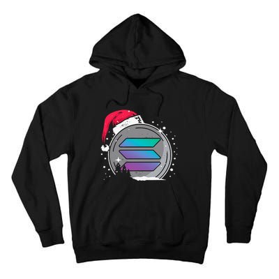 Solana Token Legends This Christmas Diamond Hands Unite Tall Hoodie