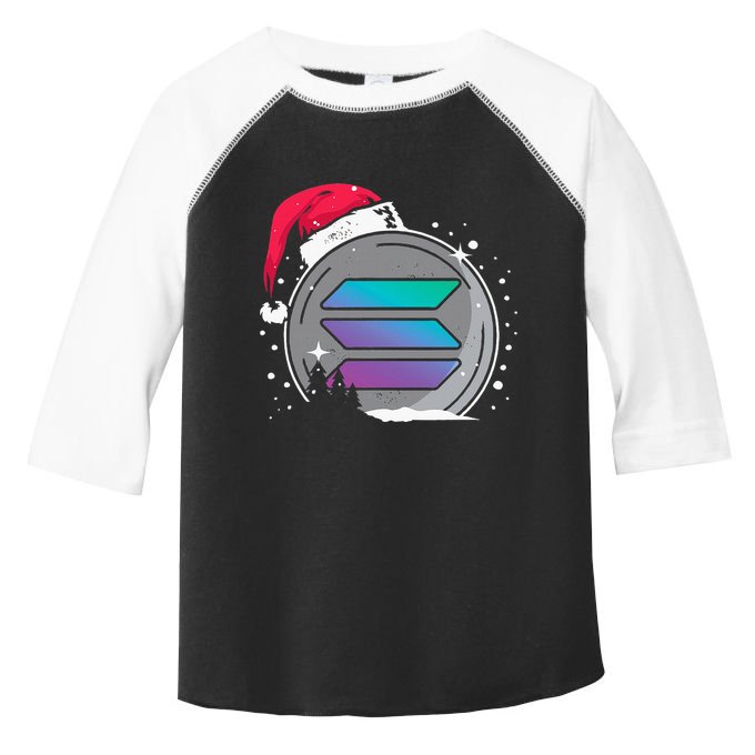 Solana Token Legends This Christmas Diamond Hands Unite Toddler Fine Jersey T-Shirt