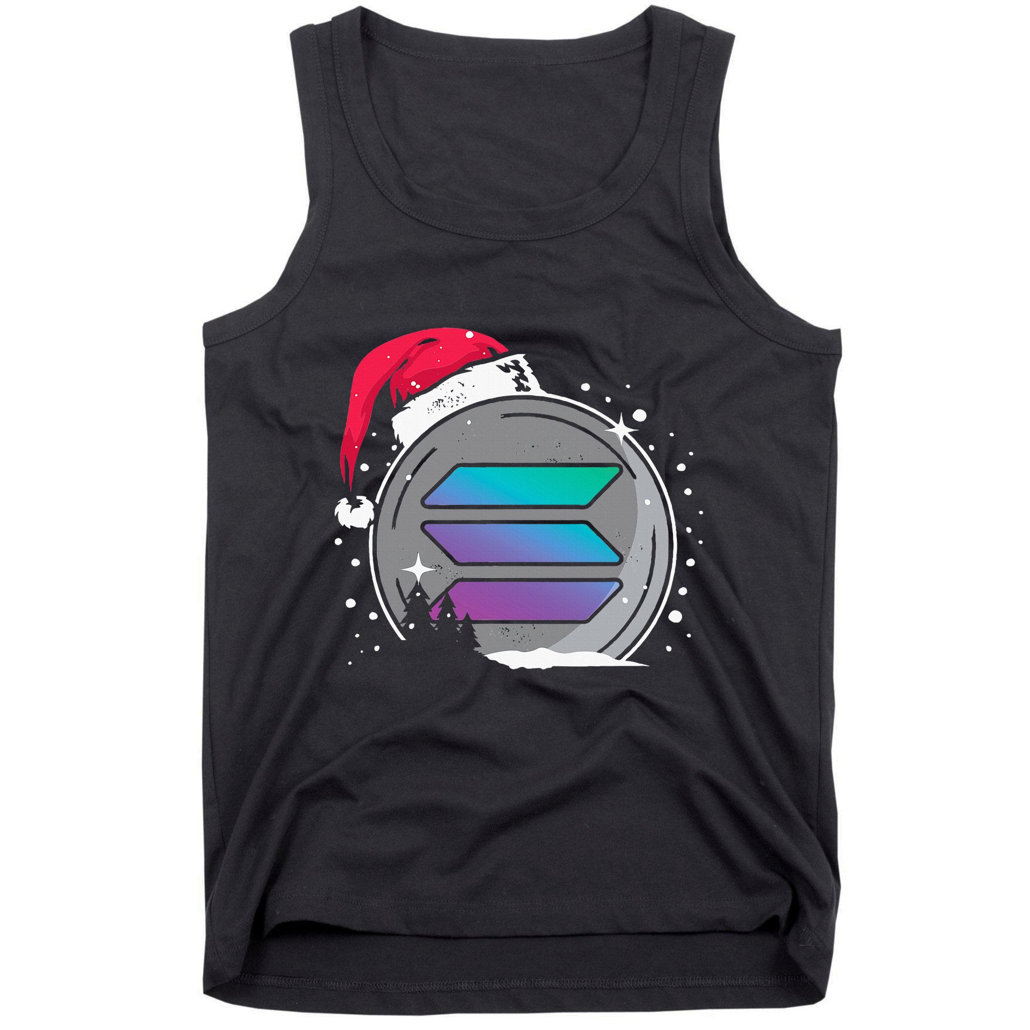 Solana Token Legends This Christmas Diamond Hands Unite Tank Top