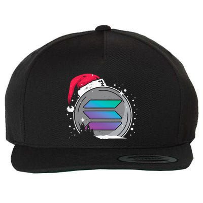 Solana Token Legends This Christmas Diamond Hands Unite Wool Snapback Cap