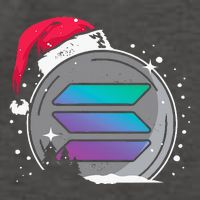 Solana Token Legends This Christmas Diamond Hands Unite Vector Backpack