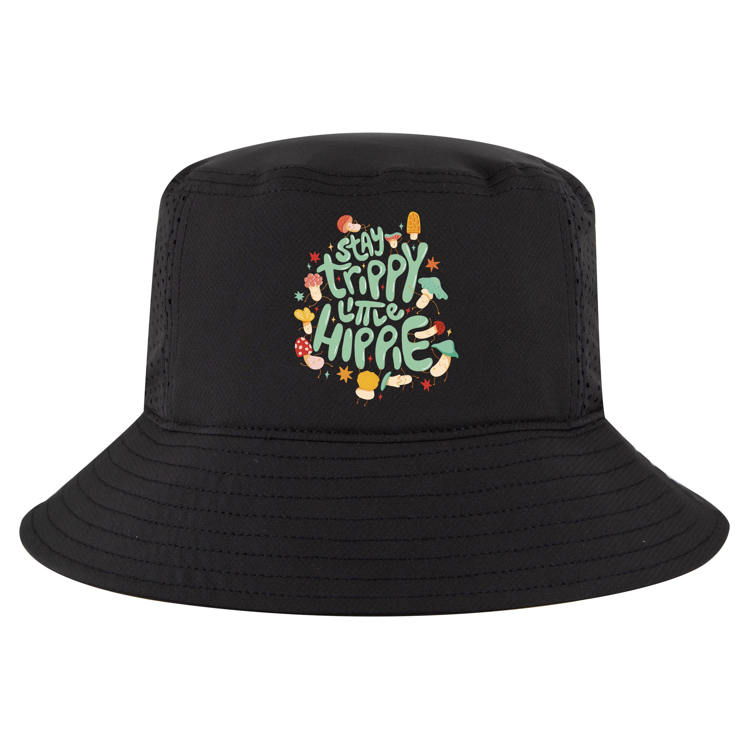 Stay Trippy Little Hippie Cool Comfort Performance Bucket Hat