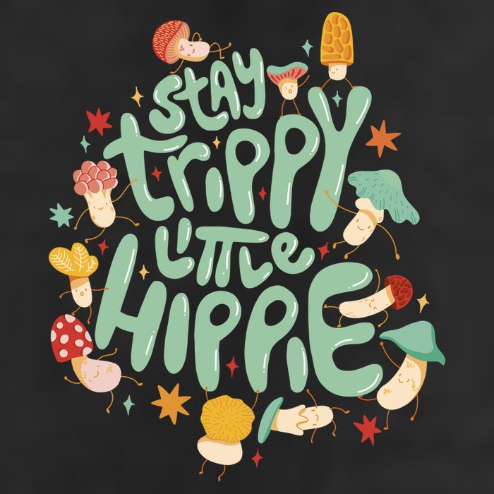 Stay Trippy Little Hippie Cool Comfort Performance Bucket Hat