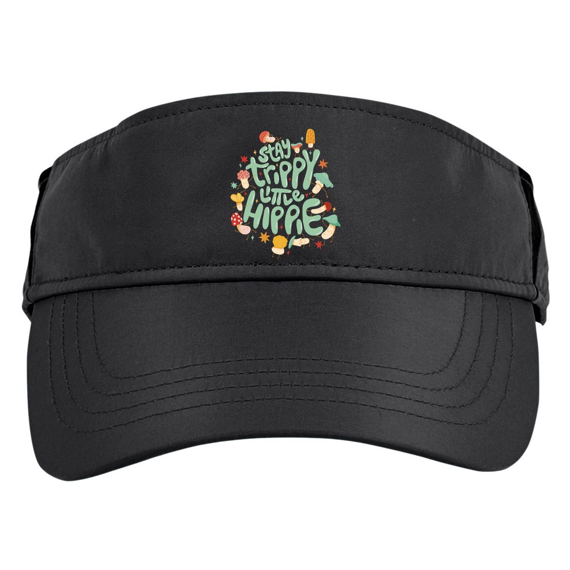 Stay Trippy Little Hippie Adult Drive Performance Visor