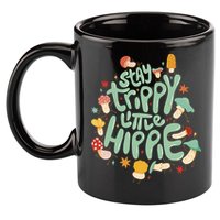 Stay Trippy Little Hippie 11oz C Handle Ceramic Mug