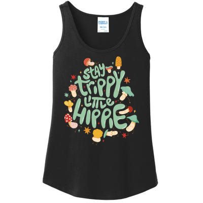 Stay Trippy Little Hippie Ladies Essential Tank