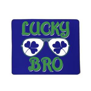 Shamrock Three Leaf Clover St Patricks Day Lucky Bro Gift Mousepad