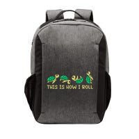 Sea Turtle Lover This Is How I Roll Turtle Vector Backpack