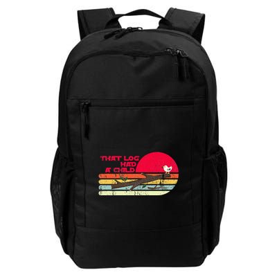 Seagulls That Log Had A Child Dank Meme Stop It Now Dad Joke Daily Commute Backpack