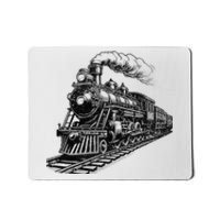 Steam Train Locomotive Steam Engine Mousepad