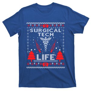 Surgical Tech Life Ugly Christmas Matching Group Gift T-Shirt