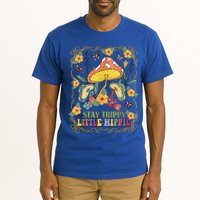 Stay Trippy Little Hippie Retro Mushrooms Vintage 70s Vibes Tall T-Shirt
