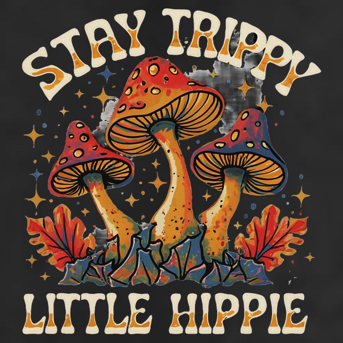 Stay Trippy Little Hippie Magic Mushroom Hippy Trippie Day Adult Drive Performance Visor