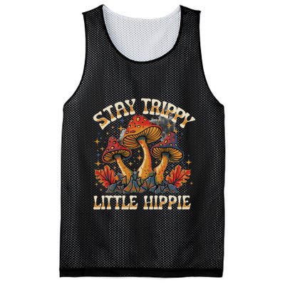 Stay Trippy Little Hippie Magic Mushroom Hippy Trippie Day Mesh Reversible Basketball Jersey Tank
