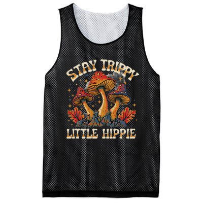 Stay Trippy Little Hippie Magic Mushroom Hippy Trippie Day Mesh Reversible Basketball Jersey Tank