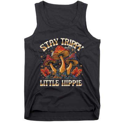 Stay Trippy Little Hippie Magic Mushroom Hippy Trippie Day Tank Top