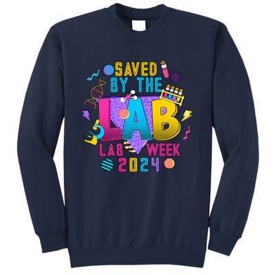 Saved The Lab Retro Lab Week 2024 Tall Sweatshirt