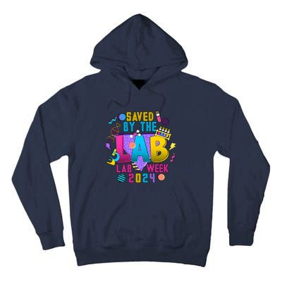 Saved The Lab Retro Lab Week 2024 Tall Hoodie