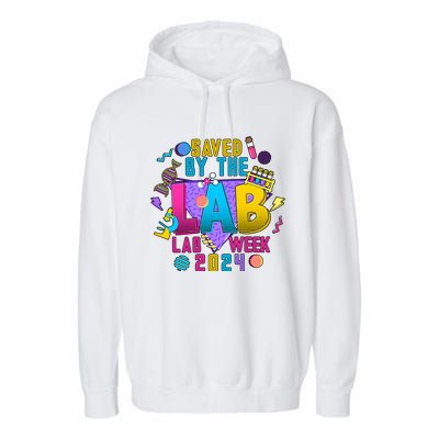 Saved The Lab Retro Lab Week 2024 Garment-Dyed Fleece Hoodie