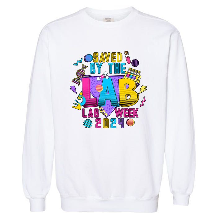 Saved The Lab Retro Lab Week 2024 Garment-Dyed Sweatshirt