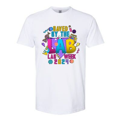 Saved The Lab Retro Lab Week 2024 Softstyle CVC T-Shirt