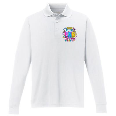 Saved The Lab Retro Lab Week 2024 Performance Long Sleeve Polo