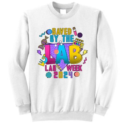 Saved The Lab Retro Lab Week 2024 Sweatshirt